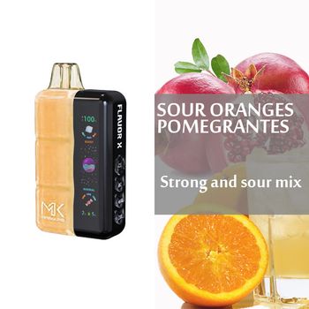 Sour Oranges Pomegranates - MASKKING - FLAVOR X