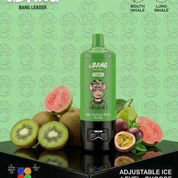 Strawberry Watermelon, Kiwi Passion Fruit Guava, Mango Ice, Watermelon Sour Peach – S.BANG 450k